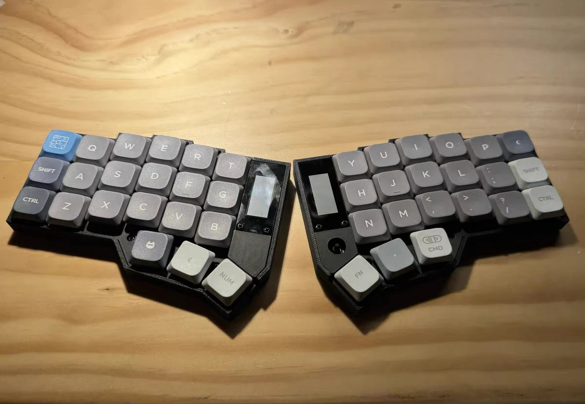 Corne V4 Wireless Bluetooth Dual Mode Keyboard Ergonomic Customized Zmk Split Keyboard Magnetic Shell Gaming Office Keyboard