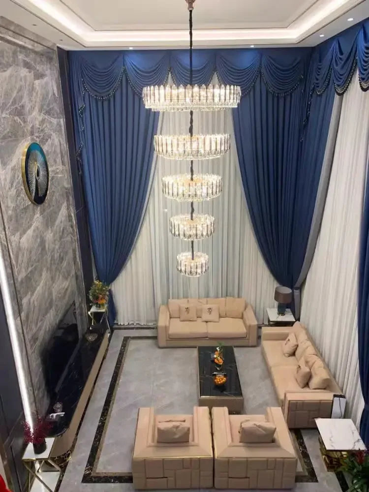 Luxury Furniture Sectional Corner Couch 1+2+3 Luxury Furniture Set Italian Modern Living Room Sofa Sets