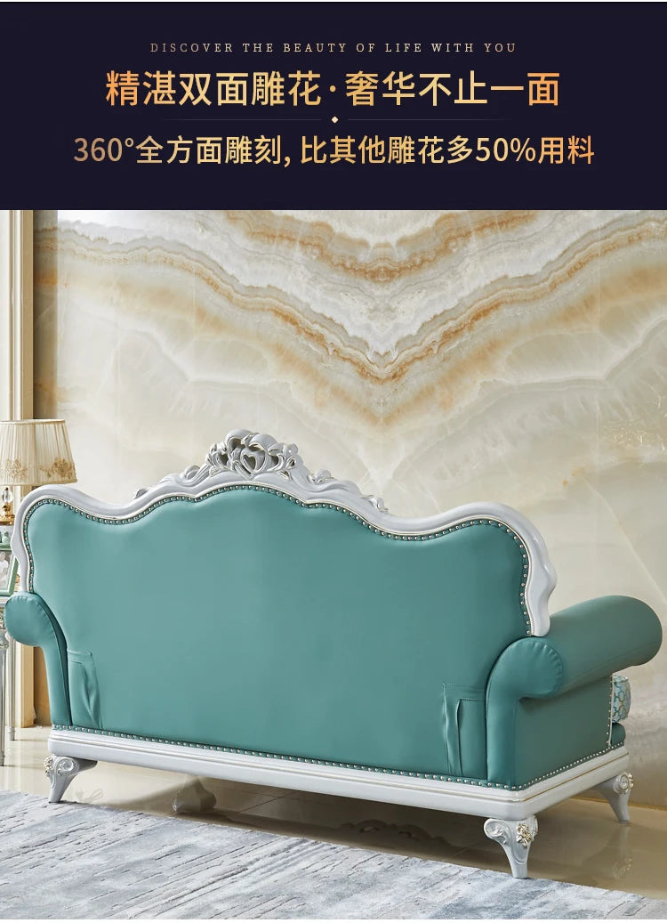Europe Double Sofa Adults Classic Apartment Children Designer Sofa Romantic Gaming Muebles Para Habitacion Home Accessories