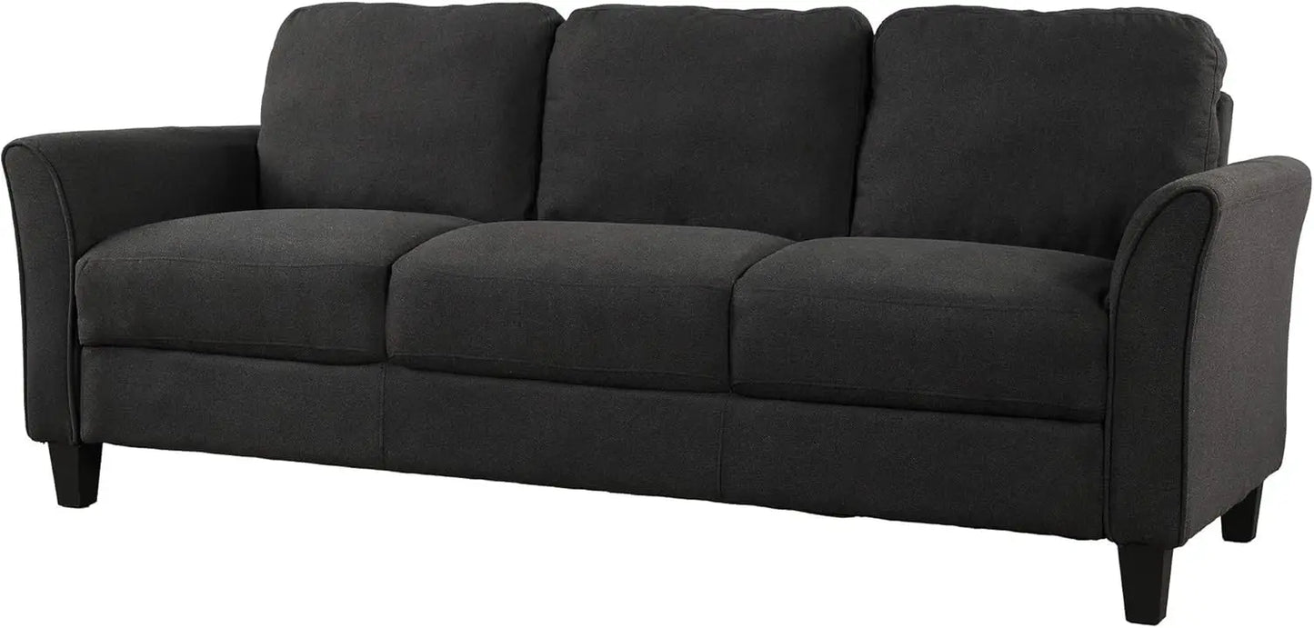 Sectional Sofa Sets, Modern Polyester Blend Sectional Couch Set with Sofa, Loveseat and Armchair, Living Room Furniture Sets