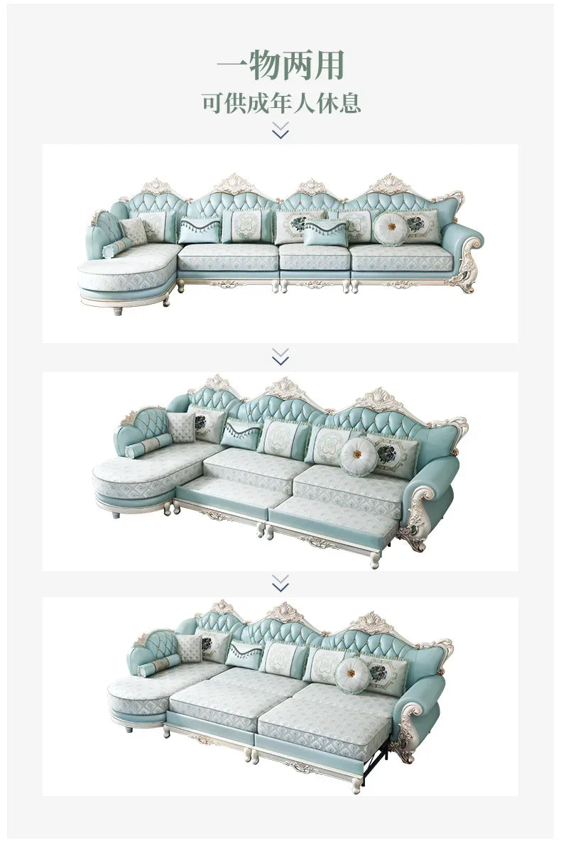 Corner Daiguifei Fabric Sofa Nordic Cozy Lounge Recliner Armchair Sofa Floor Lounge Luxury Divani Da Soggiorno Home Furniture