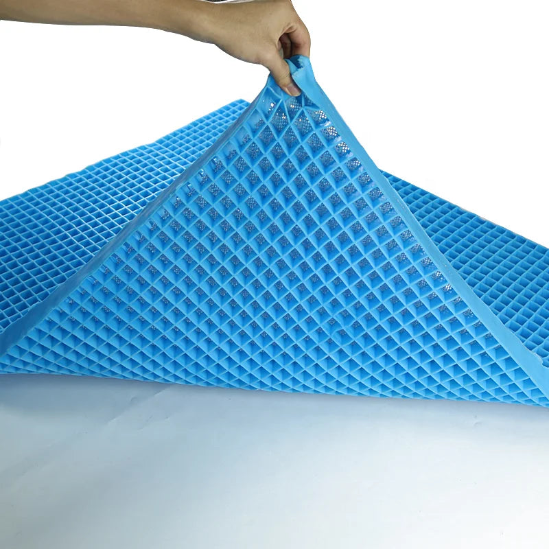 Twin Size Cooling Breathable TPE Gel Grid Mattress Topper