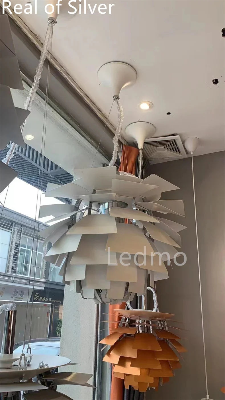 High Quality Artichoke Pendant Light Chandelier Ceiling Hanging Suspension Lamp Close to Original room decor
