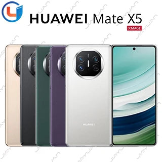 Original Huawei Mate X5 Folded Screen 5G Foldable Phone 7.85 Inches Kunlun Glass Screen HarmonyOS 4.0 Kirin 9000S NFC Smartphone