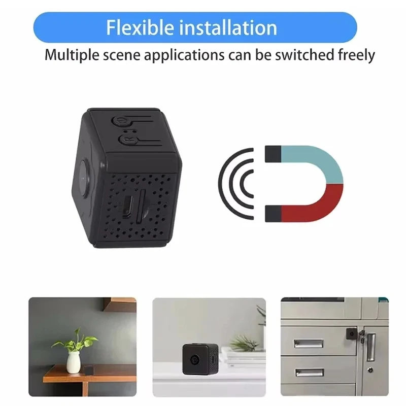 Xiaomi Mini Camera 1080p HD Wireless Wifi Remote Monitor Camera Home Ip Camera Motion Detection Recorder Super-long Battery Life