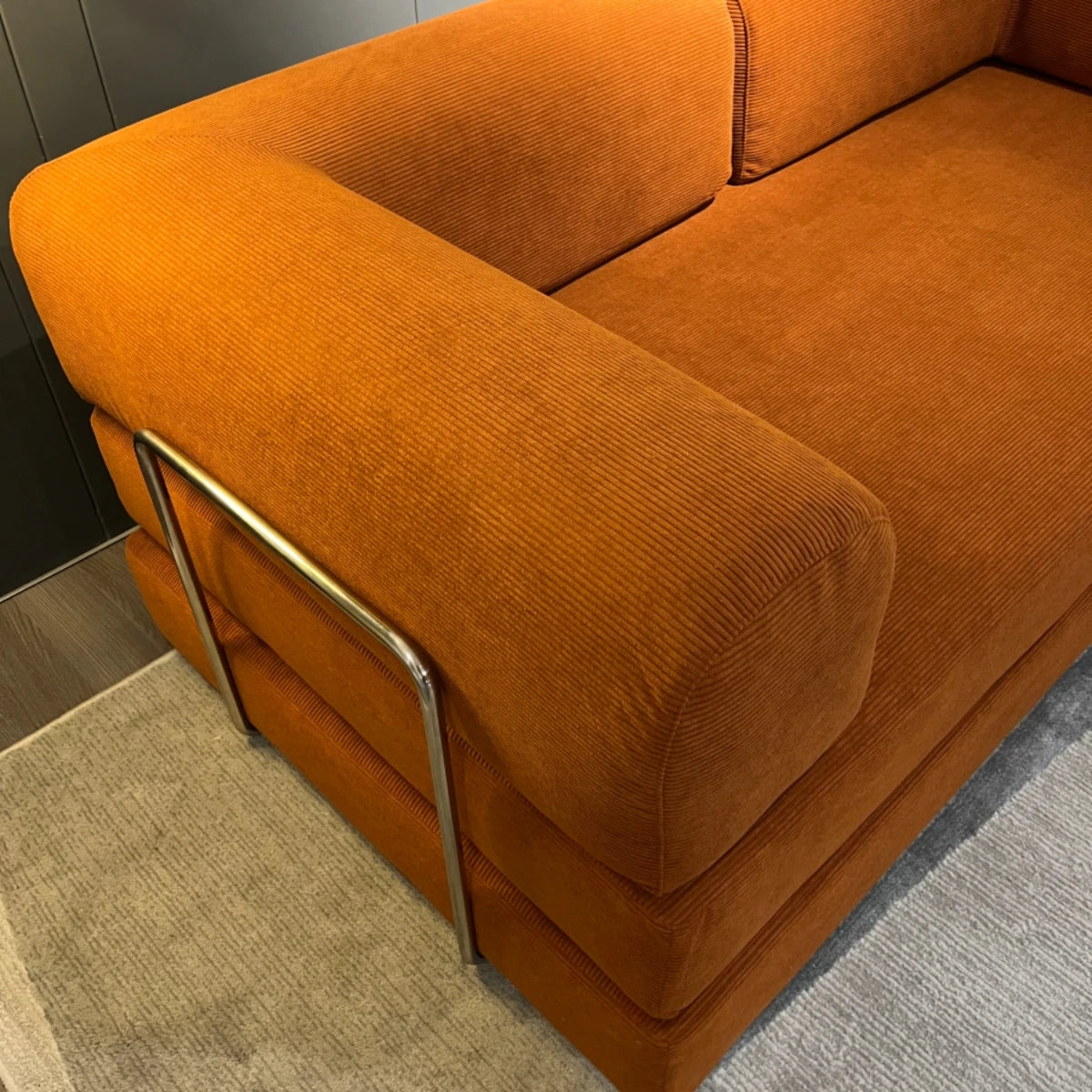 2025 New EU Warehouse Vacuum Compression Sofa 200*100*70cm Sofa Bed Corduroy Jacket Removable Placement 5-7 Days Delivery