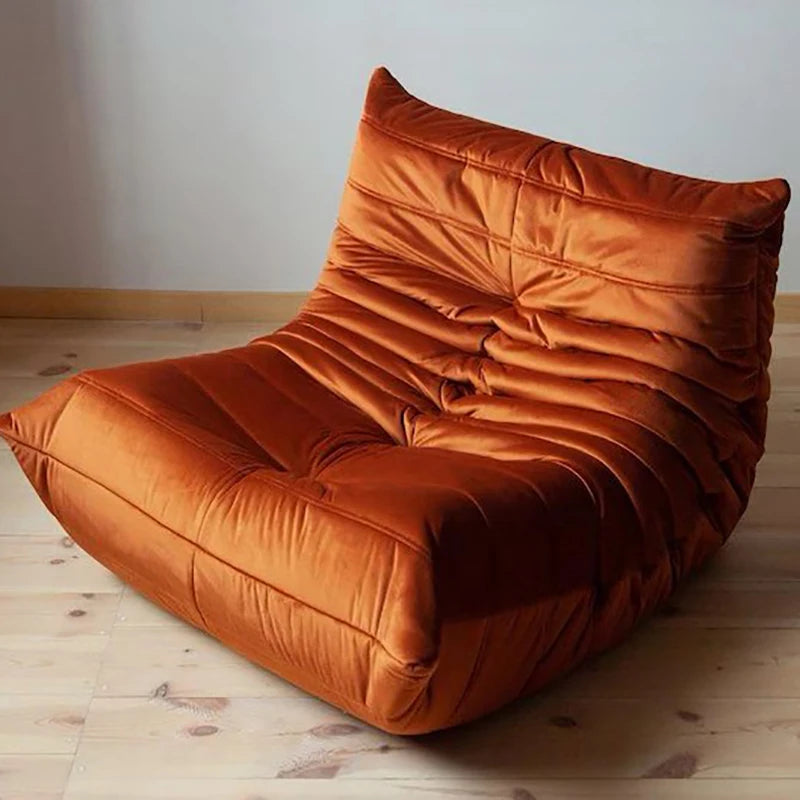 Bean Bag Chair for Adults Fireside Chair Comfy Lazy Floor Sofa Single Seat Sofa Armless Couch for Living Room Bedroom Apartment