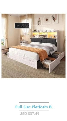 Full Size Gaming Loft Bed L-Shaped Desk Wardrobe Adjustable Shelf LED Charging Station Meta Loft Bed Kids Cozy Gaming Learning