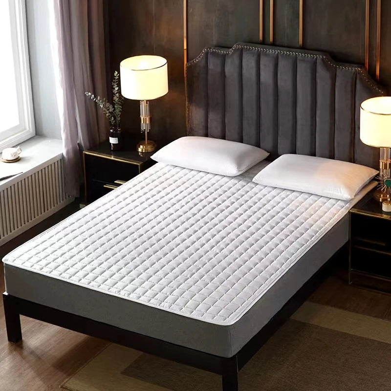 Anti-Skid Thin Cotton Mattress Cushion Protective Pad Hotel Bed Cotton-Padded Mattress Summer Cold Cold Mattress Dormitory Mat