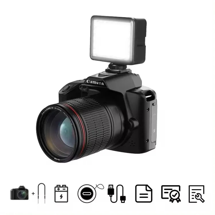 D5 Portable Camcorder Professional 4K HD Video Night Vision 64MP Cameras Photographer WIFI Digital DSLR Camera With 16X Zoom