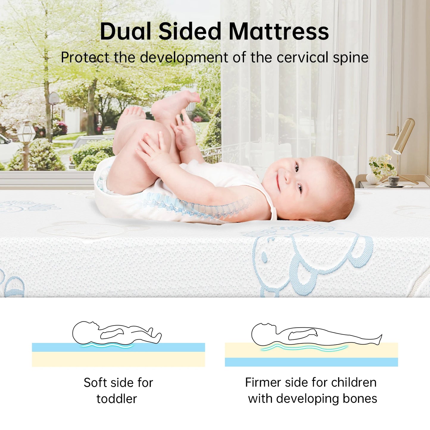 House Bed For Kids BEDROOM FURNITURE SET Princess Bed Girl Custom Mattress