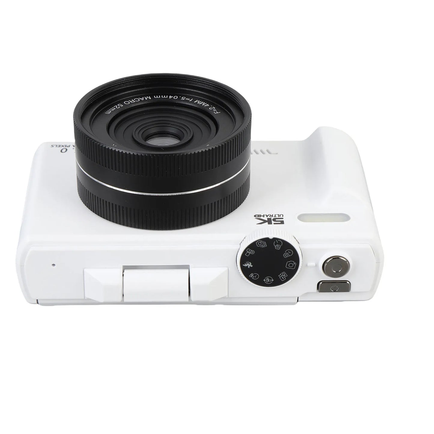 Camera with Flash 18XAF Autofocus Compact High Definition 5K Digital Camera Portable 3 Inch Screen for Video