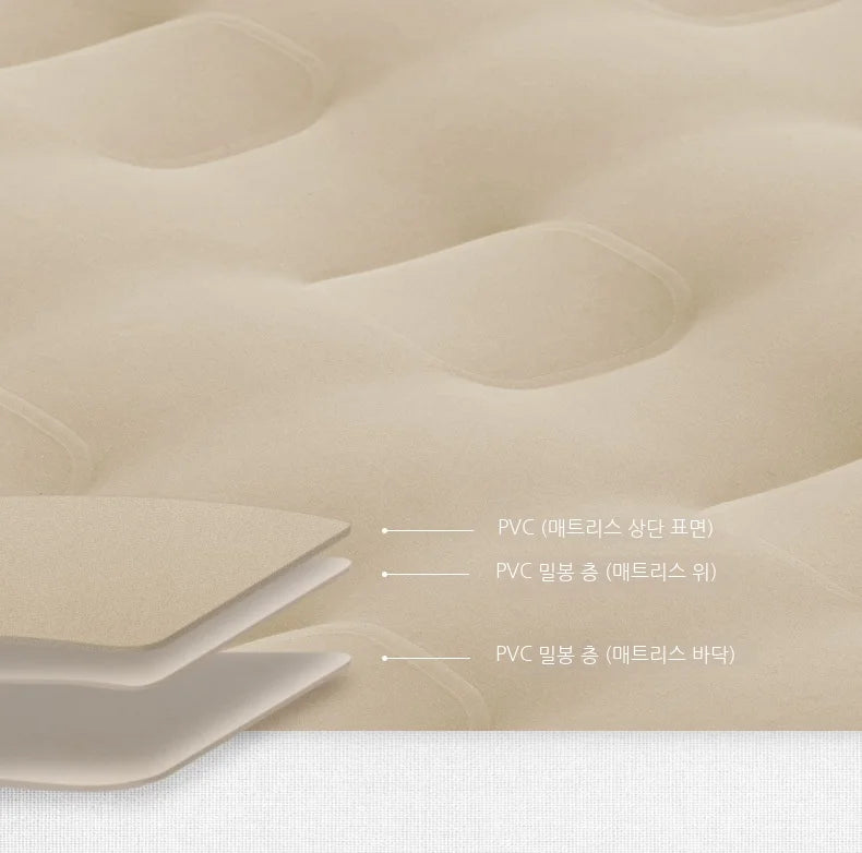 Lohascamping double Self-inflating Mattress Thick 40cm Compact Folding Camping Mattress Sleeping Bed Pad Air bed Mat floor