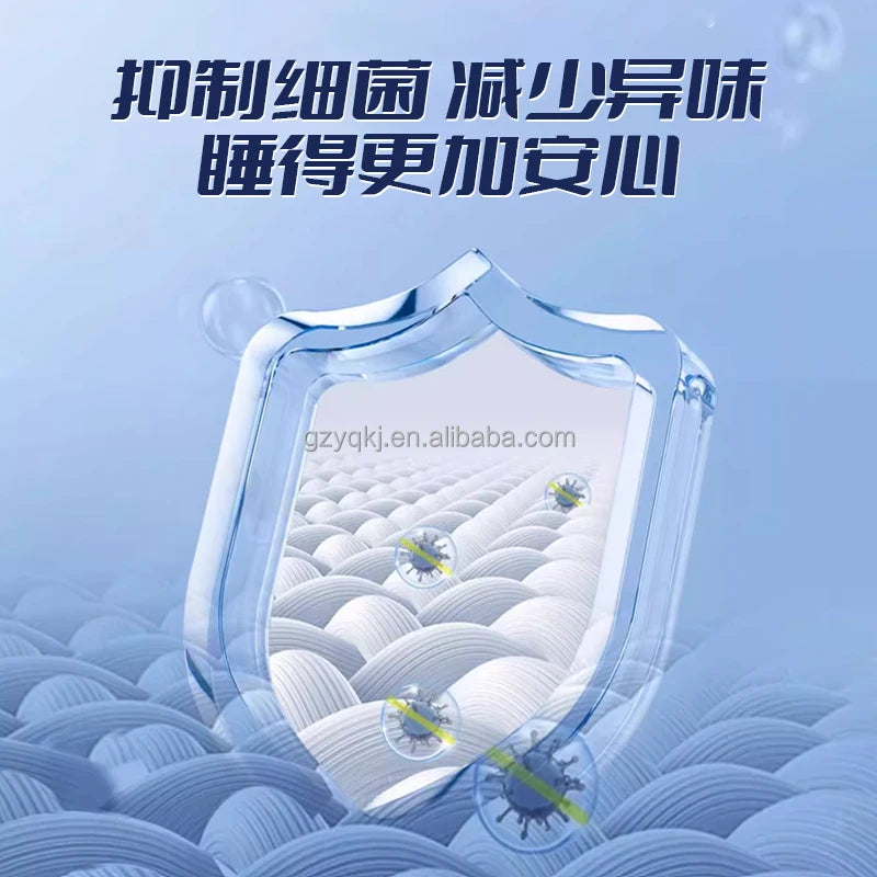 Modern Design Latex Lavender Three-Proof Medium Firmness Mattress for Home Furniture for Couples' Health Care BedRoom Bed