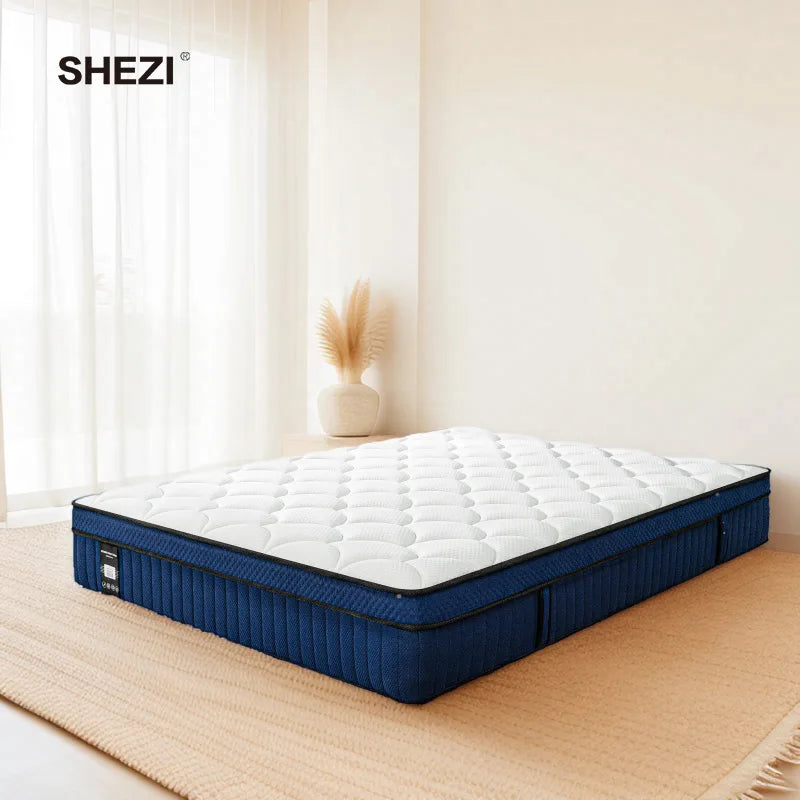 SHEZI Factory's Best Comfortable Soft Memory Foam Mattress Box Spring for Bedroom Use Factory-Compressed