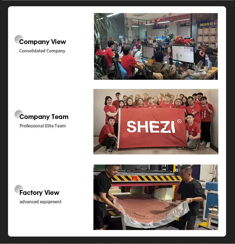 SHEZI Factory's Best Comfortable Soft Memory Foam Mattress Box Spring for Bedroom Use Factory-Compressed