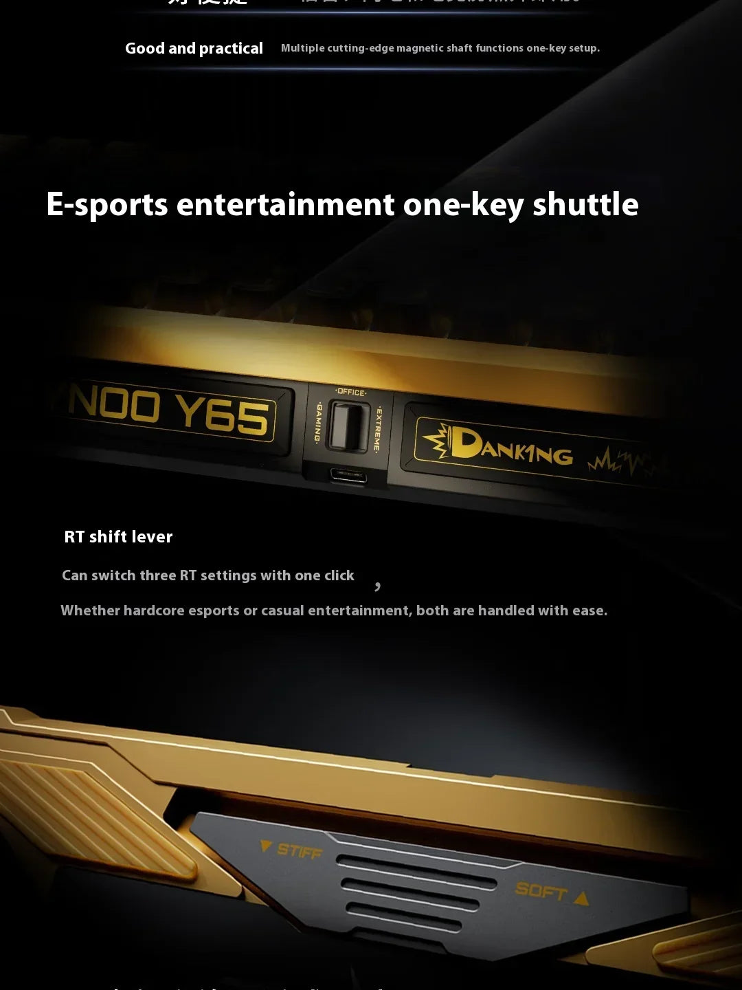 ZYNOO Y65 Magnetic Switch Keyboard Wired Gaming Aluminum Alloy 8K RGB Mechanical Keyboard 0.001mm RT Gasket Keyboard PC Gamer