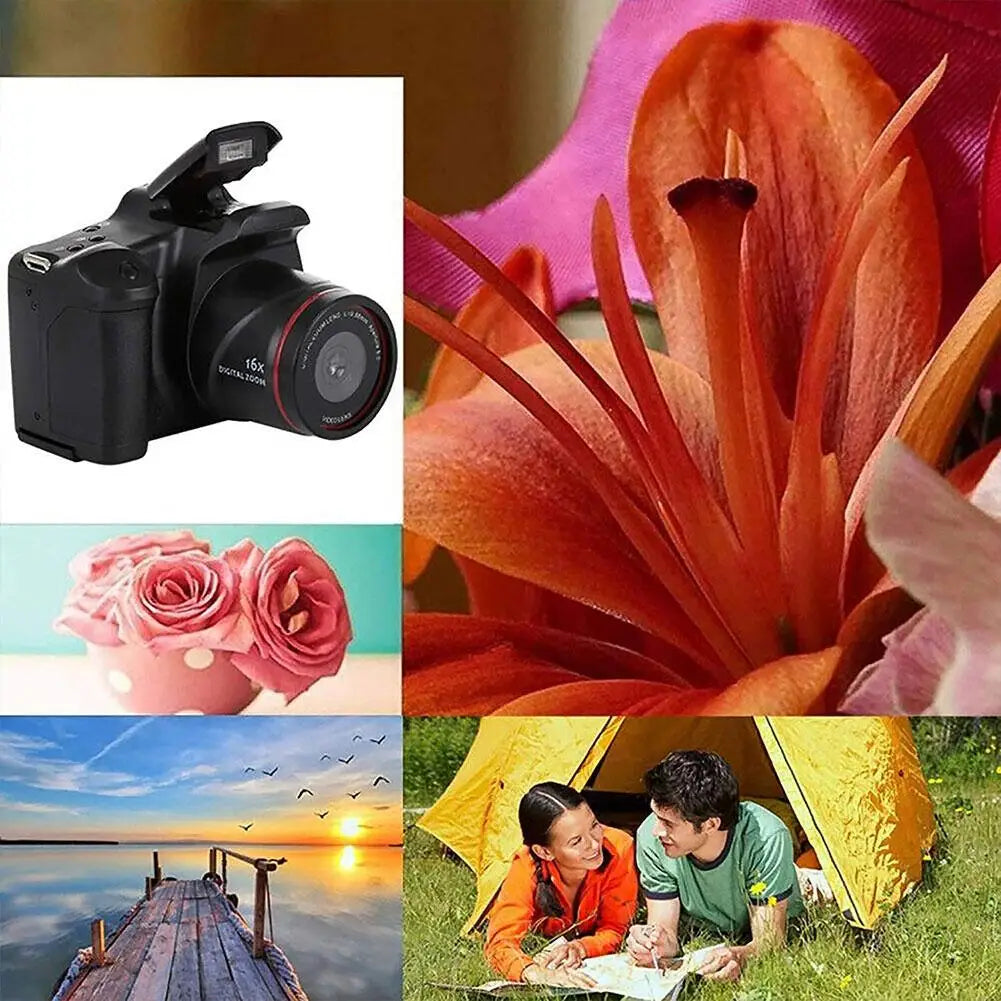 4k Digital 1080P HD Camera16 Megapixel DV Camera For Home Use, Small Single Reverse XH05 For Photography And Video