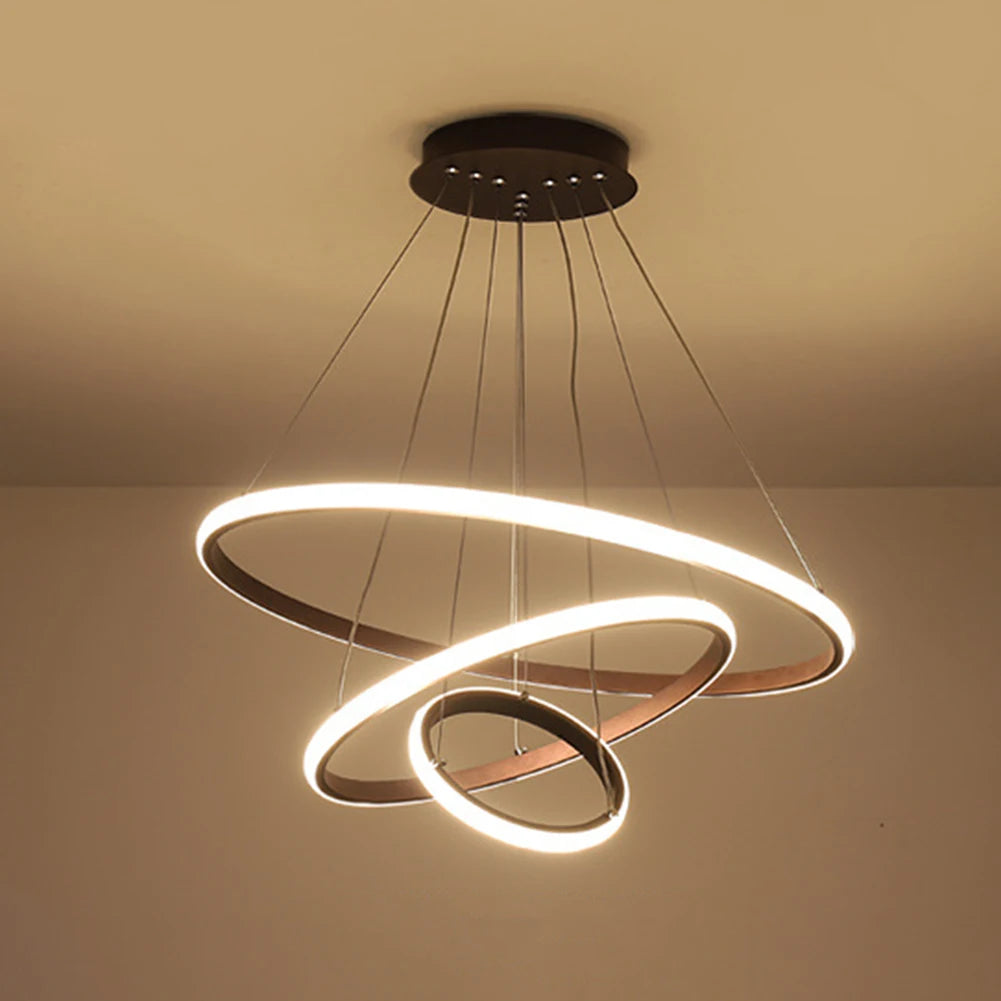 Modern Ceiling Chandelier Lighting Adjustable LED Pendant Chandelier High Brightness Ceiling Lamp for Living Room Bedroom