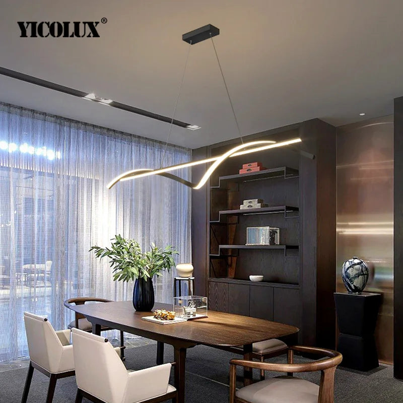 Modern Dining Room Lamps LED Pendant Lights Home Decoration For Dining Room Kitchen Lamparas Minimalist Decorative Table Lamp