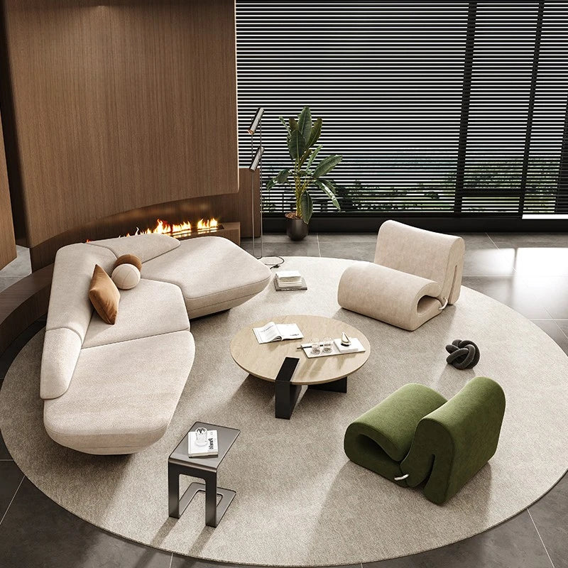 Design European Modern Sofas Leisure Light Luxury Comfortable High Quality Living Room Sofa Sectional Decor Muebles Furniture