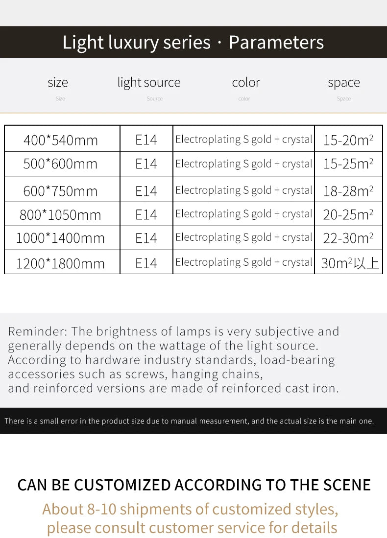 Designer LED Light Luxury Villa Main Hall Crystal Chandelier Luxury Hotel Restaurant Sales Office Custom Lights Pendant lights