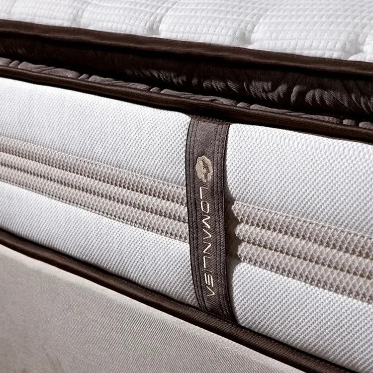 Factory wholesale price Hypo-allergenic mattress manufacturer luxury king queen size hotel bed pocket spring mattress in a box