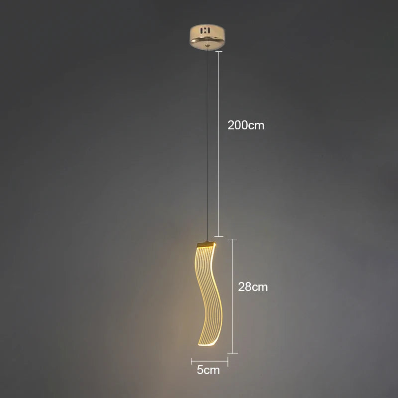 LED Pendant Light Hanging Lamps For Ceiling Interior Lighting Home Bedroom Bedside Dining Living Room Decoration Pendant Lamp