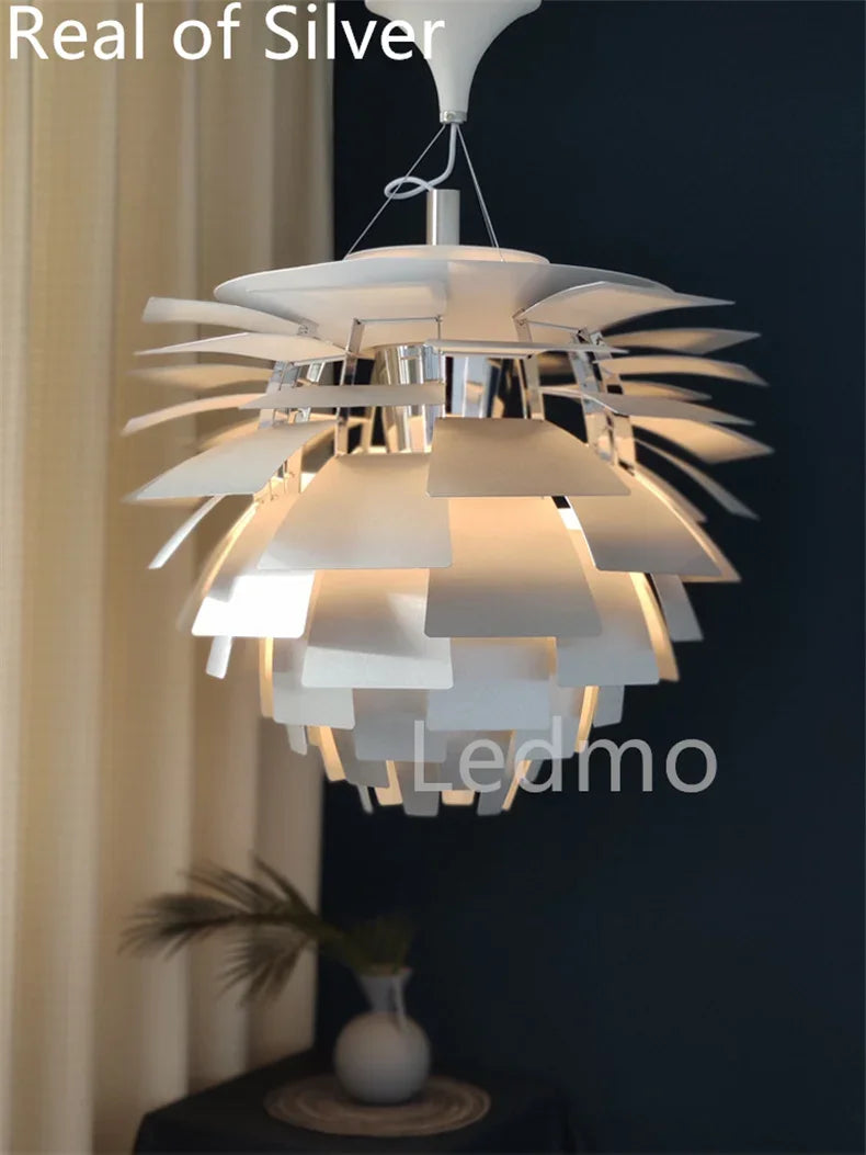 High Quality Artichoke Pendant Light Chandelier Ceiling Hanging Suspension Lamp Close to Original room decor