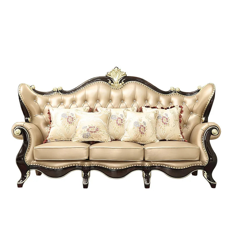 Antique living room sofa Royal part sofa Classic European sofa cover