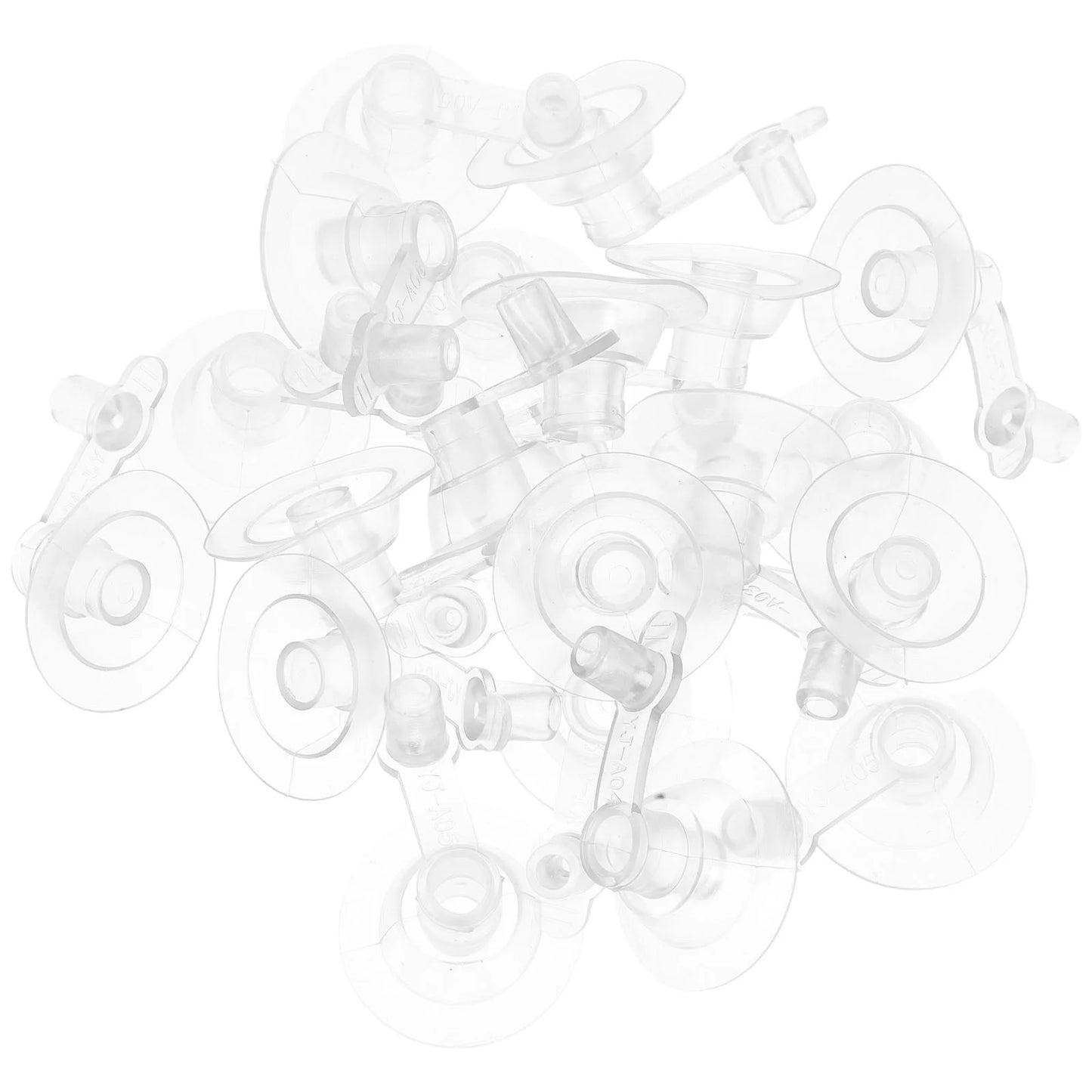 20pcs Inflatable Toy Nozzles Swimming Ring Valves Pvc Air Pillows Boats Mattress Gas Pump Adapters Replacement Inflate Nozzle