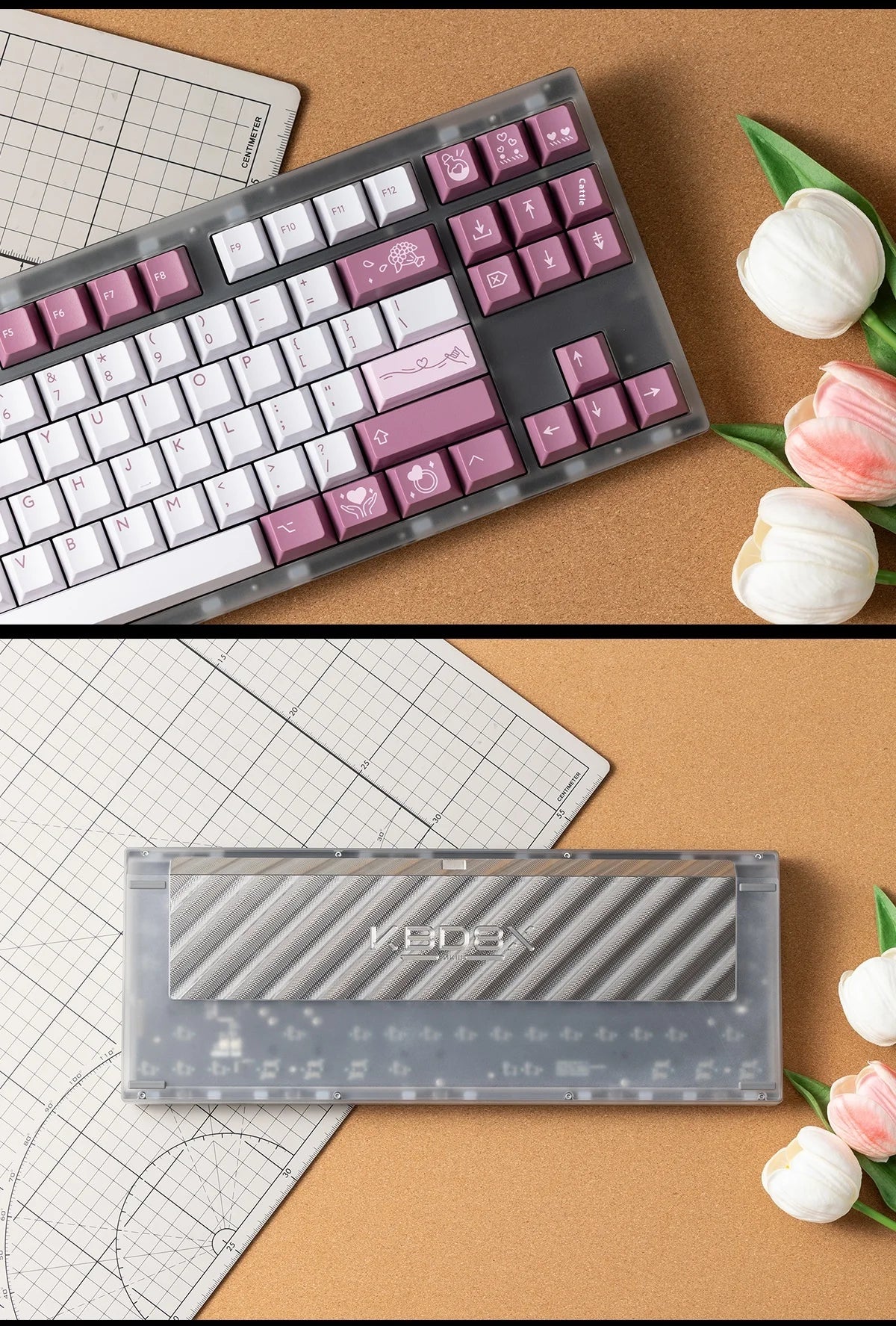 KBDfans KBD8X MKIII HE CNC Aluminum Gaming Keyboard Barebone Kit Venom TKL HE PCB High Performance Hall Effect 87 Keys Gfit PC