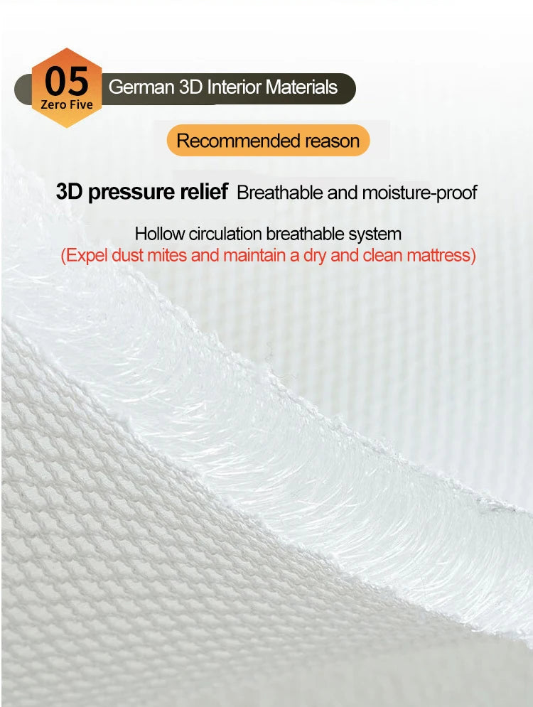 200*220*30CM Luxury Compressed Mattress Roll up in a Box Hotel Spring Mattress for Bed Set of Mattresses Wholesale Suppliers