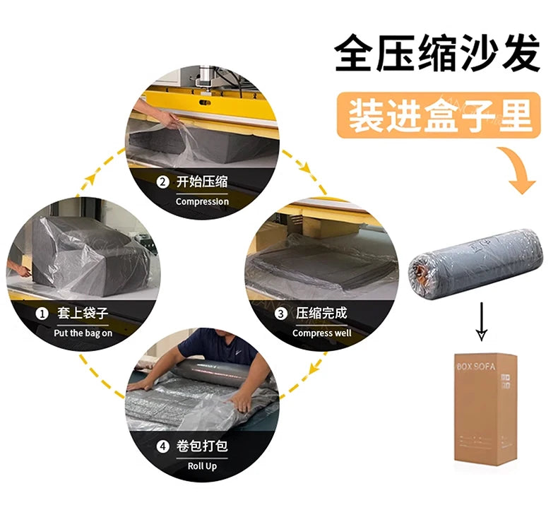 Designer Living Room Couch Bed Fabric Modern Foldable 2025 Boneless Sofa Puffs Vacuum Sleeper Woonkamerbanken Furniture Home