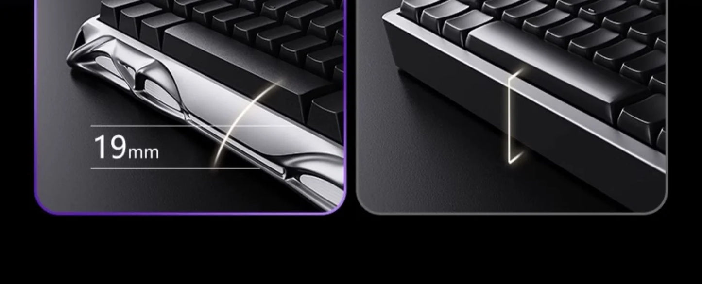 GravaStar 75k1pro Esports Gaming Mechanical Keyboard 79 Key Cyberpunk Theme Aluminum Alloy Keyboard Tablet Laptop Office Gaming