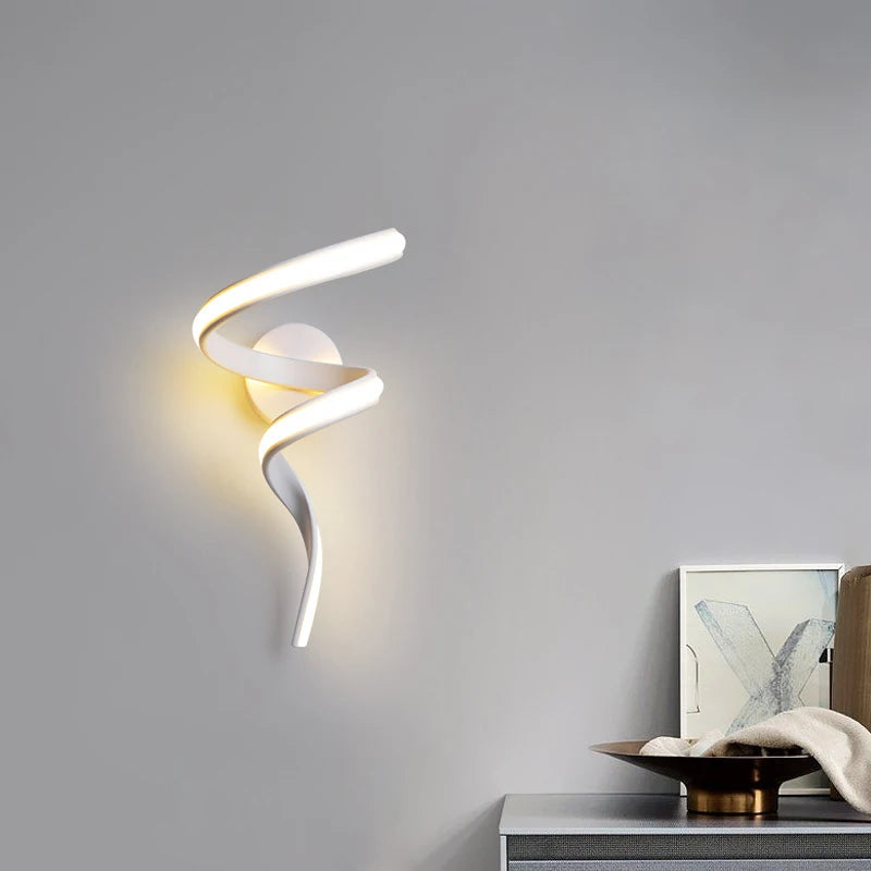 Modern Minimalist LED Wall Lamp Home Indoor Decor wall Sconce For Living Room Bedroom Bedside Lustres Backgroud Light Decoration