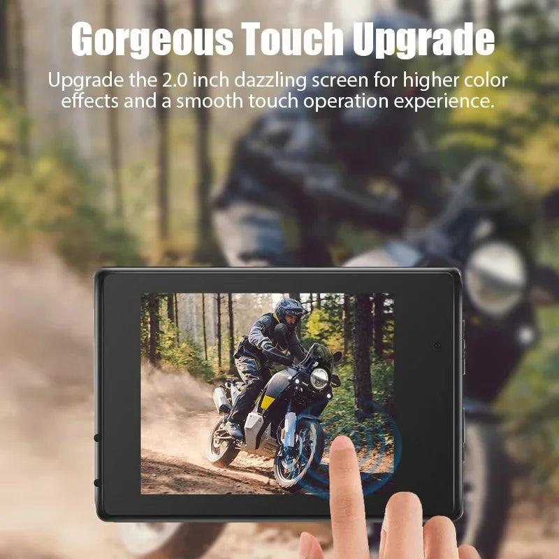 Portable Action Cameras Waterproof Camera with Remote Control Outdoor Cycling Record HD Digital Cameras Photography Camera