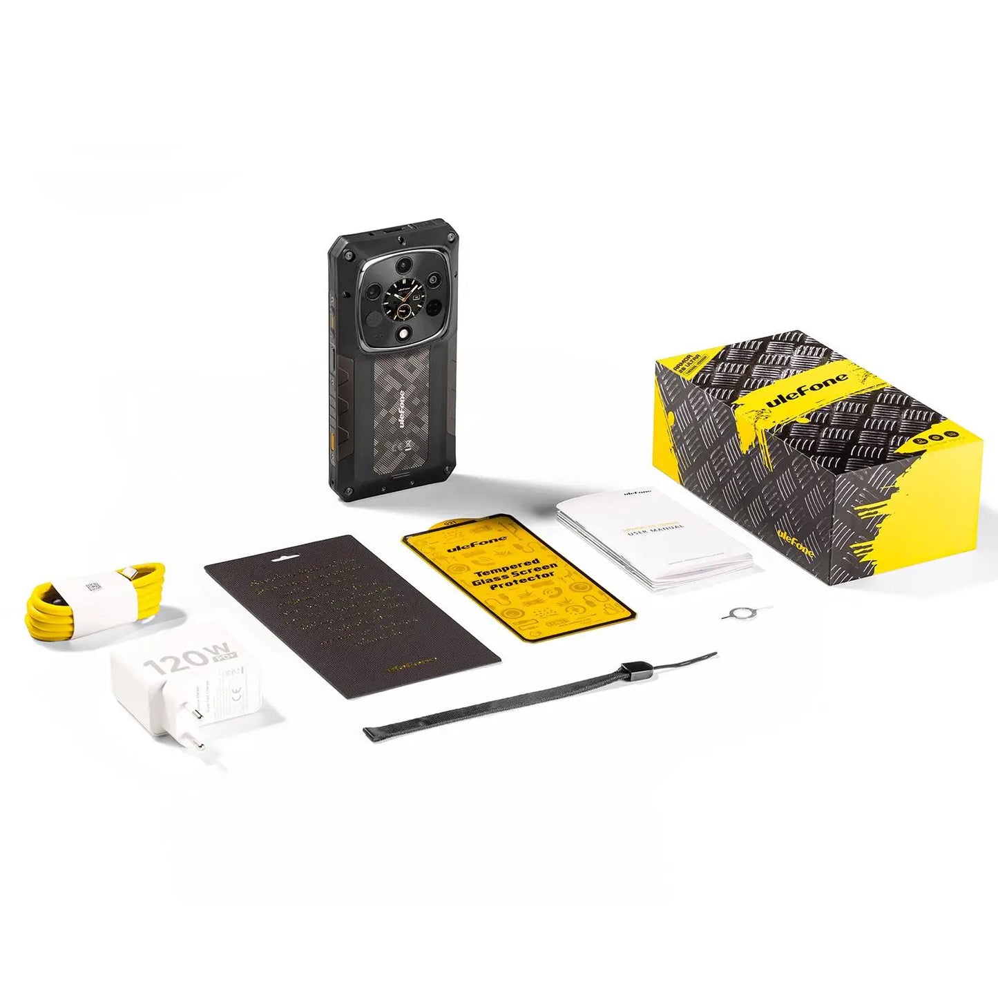 Ulefone Armor 28 Ultra Rugged Smartphone 5G 16GB+1TB Thermal Version 6.67'' 10600mAh 120W 50MP Rear Camera Android 14 NFC