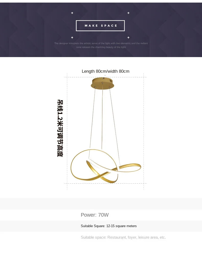 Dining Room Lamp Personality Creativity Clover Restaurant Pendant Lamp Nordic Modern Simple Dining Room Hotel Art Bar Lamp