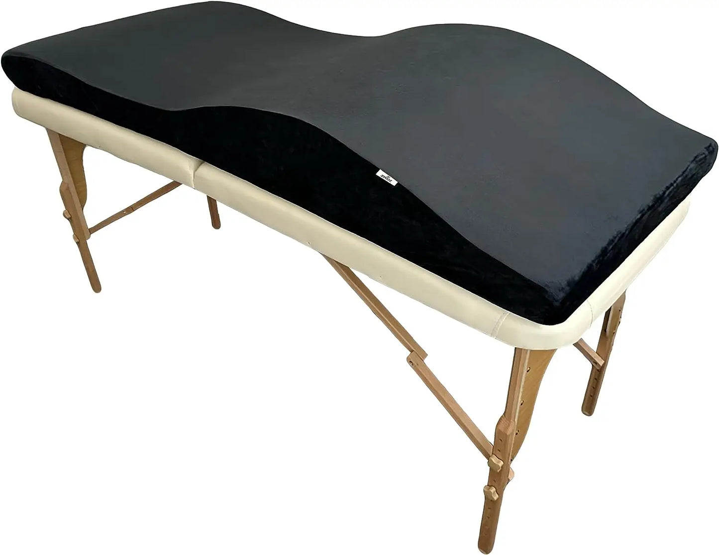 Foam Spa Massage Table Beauty Bed Curved Topper Salon Anatomica Lash Mattress Wave Memory Foam Lash Bed Topper
