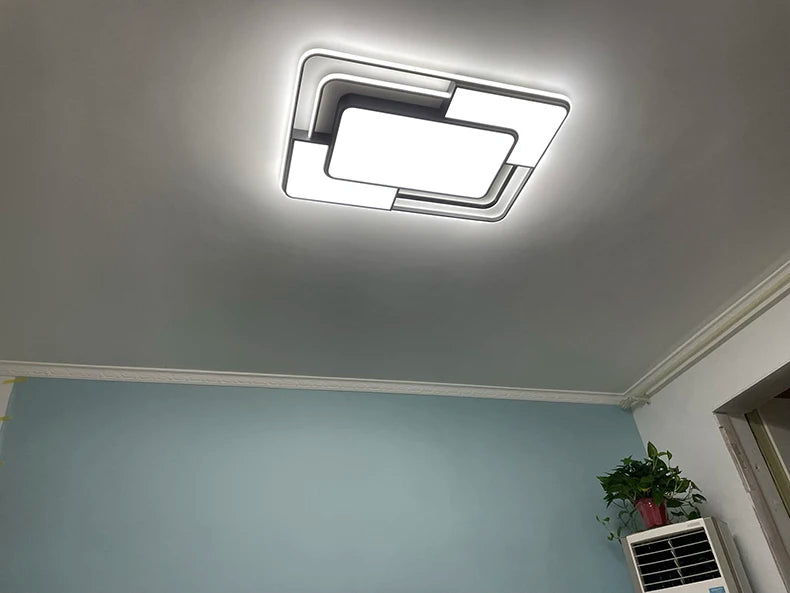 Living Room LED Ceiling Lamp Modern Simple Bedroom Room Dining Light Nordic Lustre Home Decoration Interior Lighting Chandelier