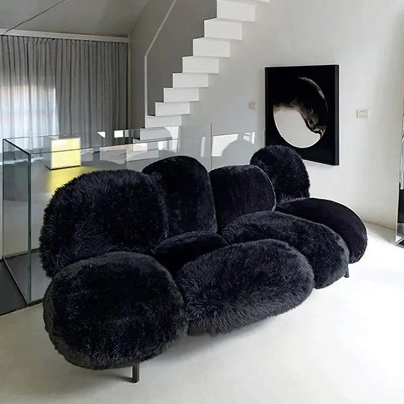 Pink Sofa Set Living Room Sectional Home Office Furniture Modern Luxury Elegant Single 3 Seater Sofa Individual Armchair