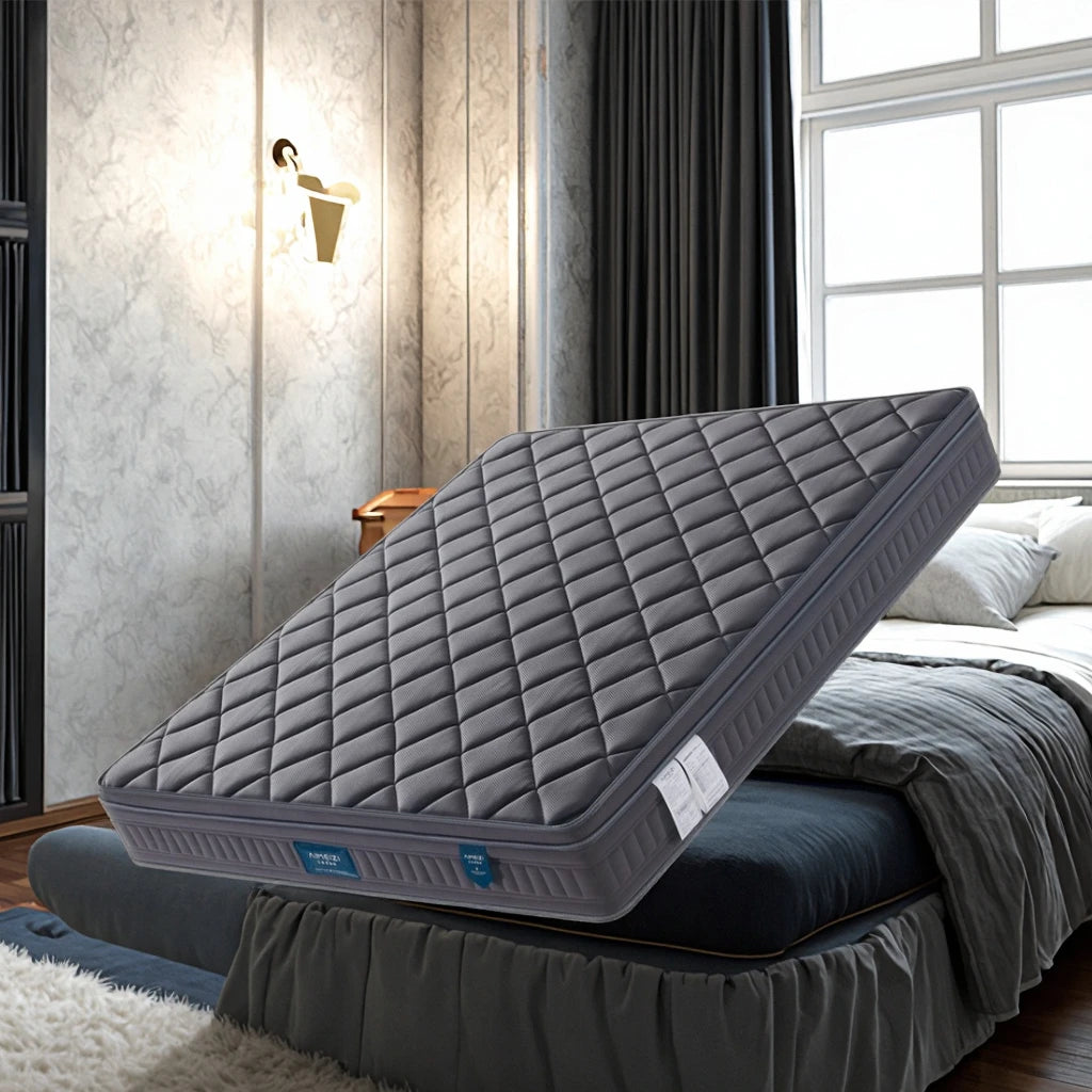 10-12 Inch High Density Memory Foam Hybrid Mattress Queen King Size Rolled Pocket Coil Spring Latex Gel Gel Technology for Home
