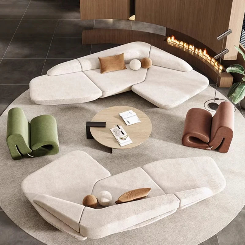 Design European Modern Sofas Leisure Light Luxury Comfortable High Quality Living Room Sofa Sectional Decor Muebles Furniture