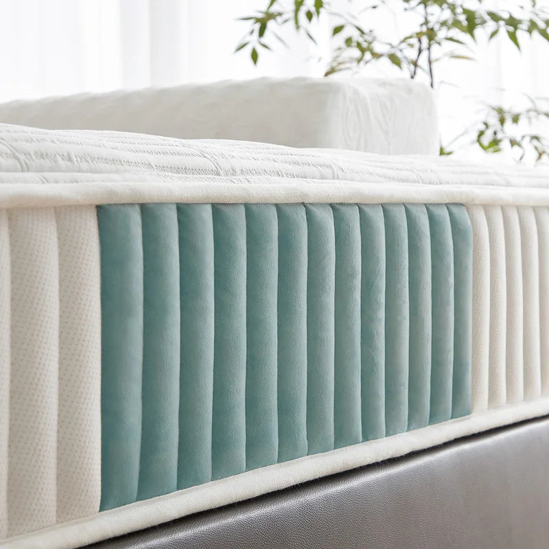 117008I Quanu Comfortable Soft King Size Customization Bedroom Latex Mattress Home Mattresses