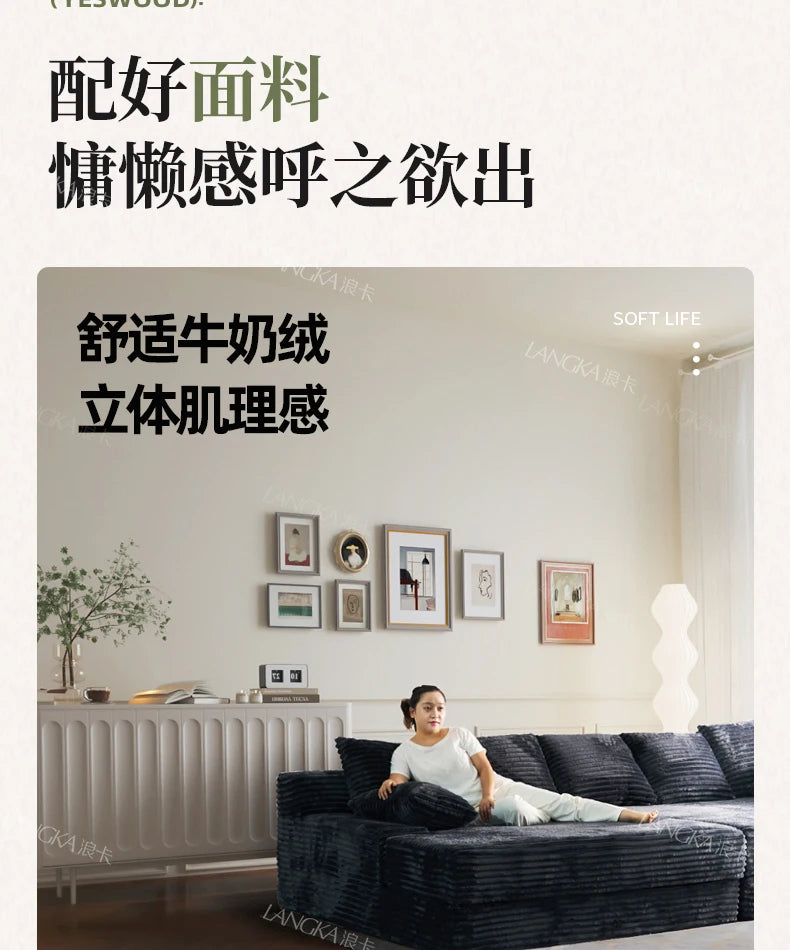 Bed Luxury European Sofa Armrest Adults Villa Floor Vacuum Compressed Couch Living Room Recliner Divano Sottovuoto Furniture