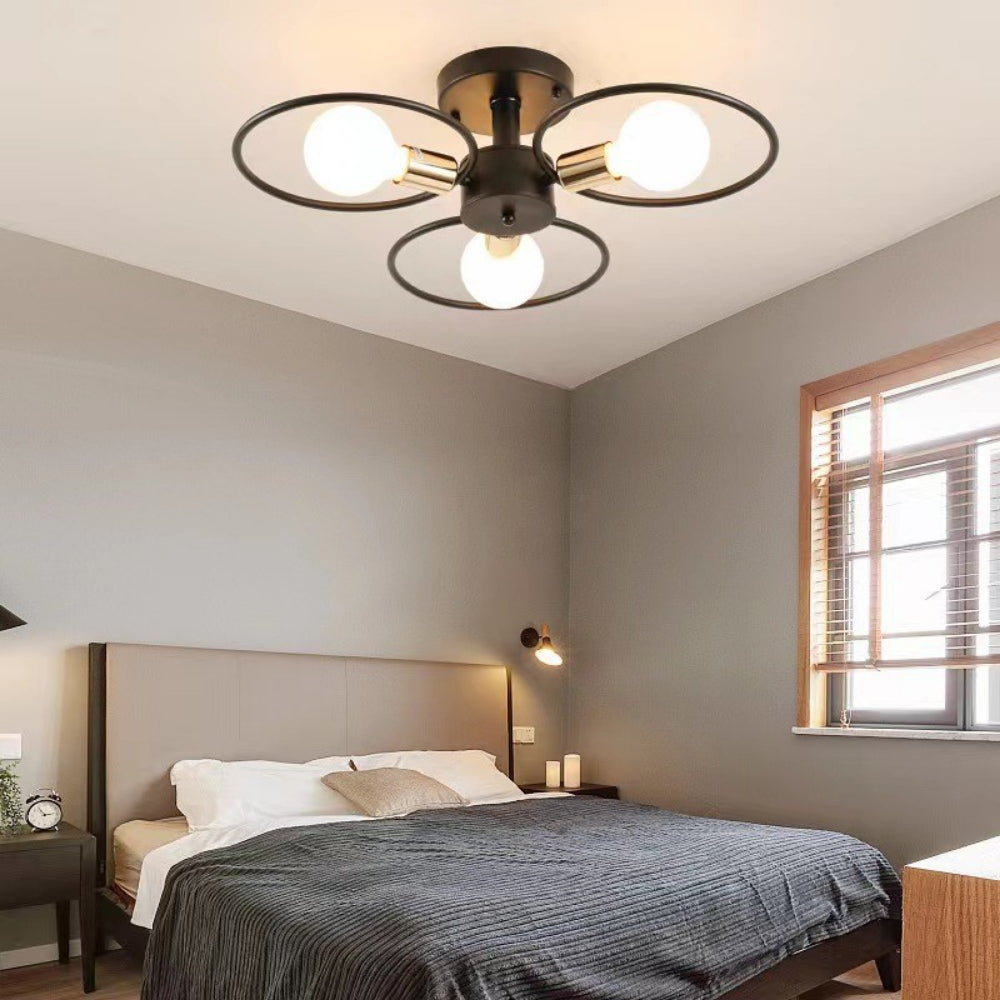 Modern LED Chandelier for Living Dinning Room Bedroom Light Color Changeable Ceiling Chandeliers Lamp