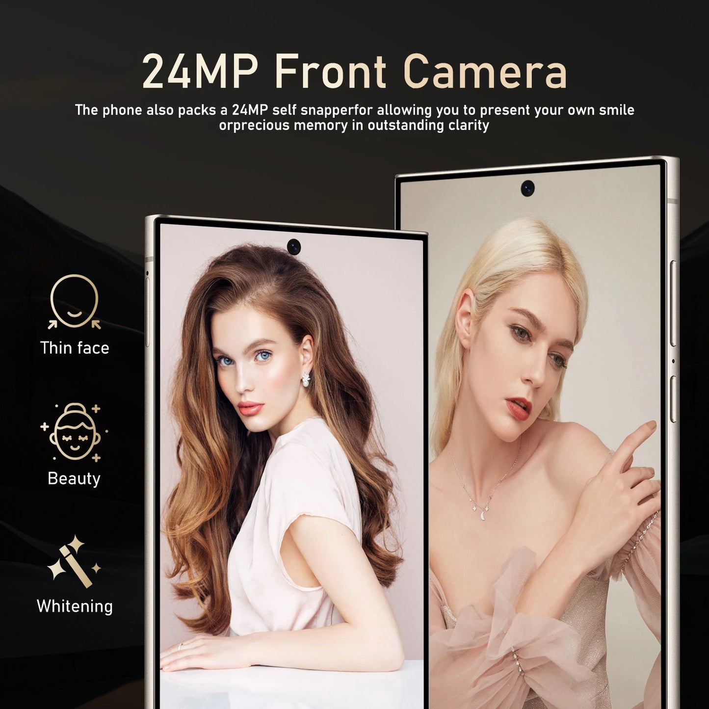 FUFFI-S25 Pro,Smartphone Android,6.8 inch,12GB RAM,512GB ROM,Dual SIM,Mobile phone,Google Play Store,24+48MP,6000mAh,celulares