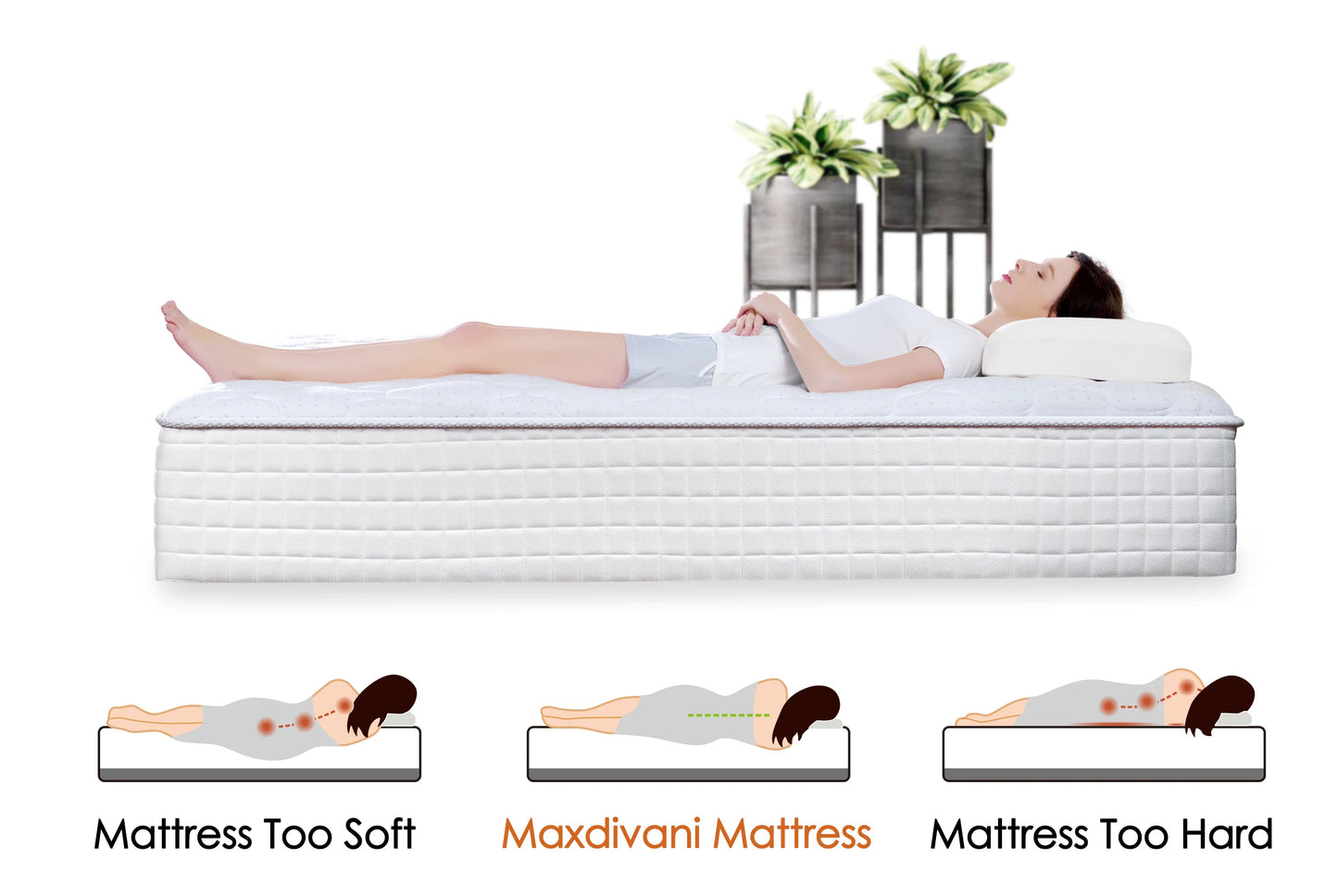 Cheap Price High Quality Latex Mattress Memory Foam Hypo-Allergenic Wholesale Queen Size Pocket Spring Bed Mattress