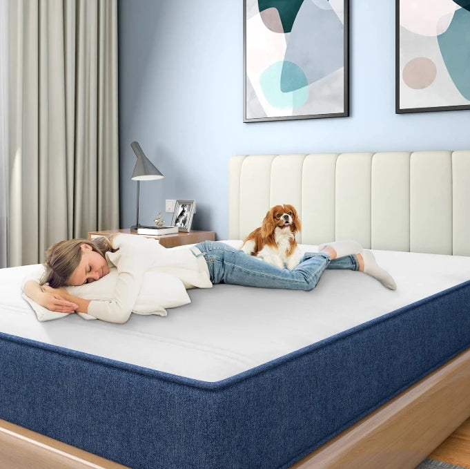 Best Orthopedic Gel Memory Foam Latex Mattress Comfortable Sleep for King Queen Sizes Waterproof Fabric Bedroom Hospital Villa